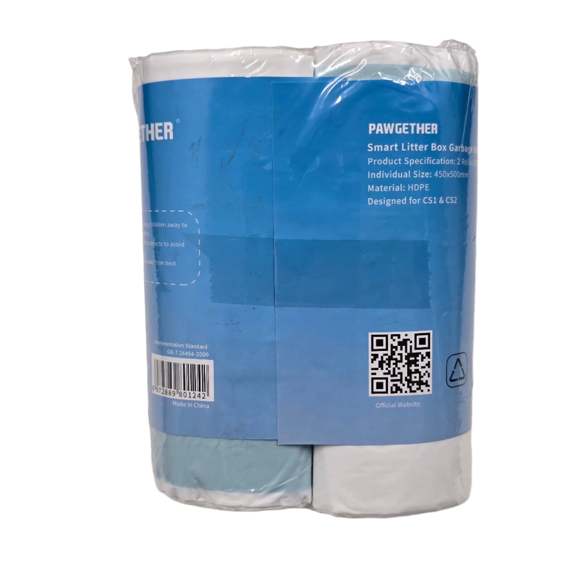 Trash Bags For Smart Litter Box CS2 - 2 Rolls